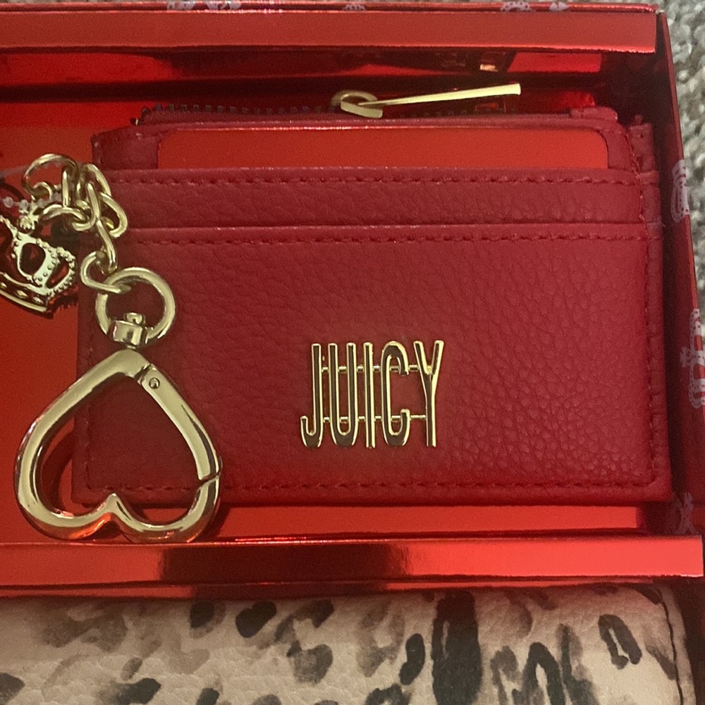 ‼️LAST ONE‼️🎄‼️Juicy Couture 2 piece wallet set‼️ - Picture 3 of 12
